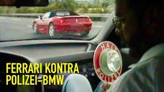 Polizei--BMW kontra Ferrari