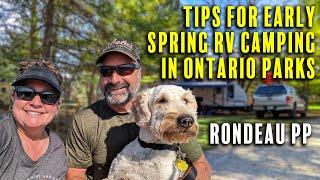 Tips for Early Spring RV Camping in Ontario Parks - Rondeau PP