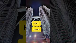 KLCC Twin Towers Night View Kuala Lumpur Malaysia #travelmalaysia #malaysiatrending #klcity #travel