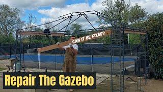 Ep 144 | Storm Ruined Gazebo | Can It Be Fixed? | French Farmhouse Life