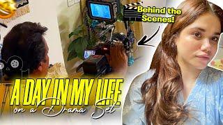 A Day in My Life on a Drama Set: Routine Revealed!  @Abihahfatima