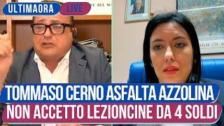 Cerno Distrugge Azzolina 'Basta E' Un Dibattito da Settimana Enigmistica