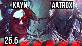 KAYN vs AATROX (TOP) | KR Diamond | 25.5