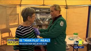 Study says man flu is real