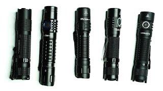 Top 5 Budget Tactical EDC Flashlights In 2024 (18650 Models)