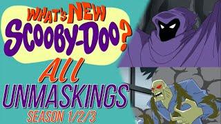 What’s New Scooby-Doo? - All Unmaskings | Seasons 1~3 | HQ | 2.7k Subs Special!