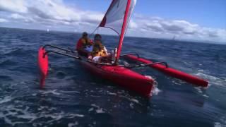 Showloop: Hobie Mirage Island Sail Kayaks