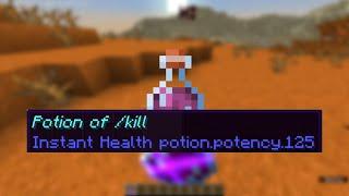 This Potion Kills Players in Creative Mode #shorts