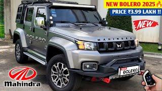 Mahindra Next-Gen Bolero Launch|| 2025 MAHINDRA BOLERO MODEL|| ₹4.27 Lakh Price & Feature