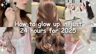 How to glow up in just 24 hours for 2025 