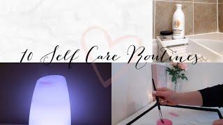 10 SELF CARE AND WELLNESS ROUTINES | 2019 | Home with Hanna