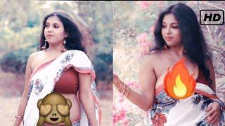 Saree Sundari NAARI Feat Roohi   White Print Saree Full HD (1080P_HD)