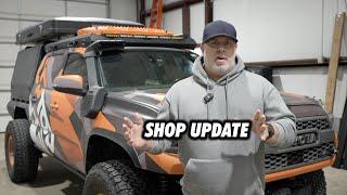 upTOP Overland Shop Update - New Equipment, Lower Lead Times