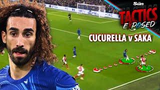 How Cucurella trapped Saka AGAIN with simple trick but Chelsea have critical Palmer problem