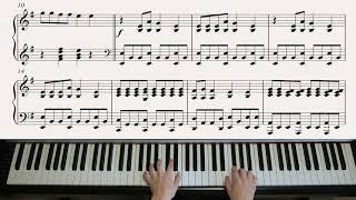 Go_A - Shum - piano cover by Mariia Yaremak + music sheets  - Ukraine - Eurovision 2021