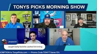 Live MLB WNBA Picks Tonys Picks Morning Show 5-19-2025