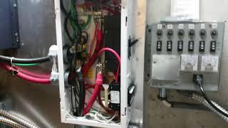 Off-Grid Solar Backup Power System:  Midnight Solar DC Disconnect Box