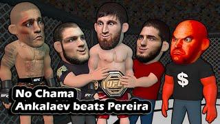 Ankalaev beats Pereira to win the Title at UFC 313