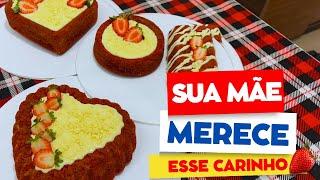 Bolo Redvelvet - Especial DIA DAS MÃES