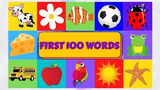 100 Essential English Words for Kids | English Vocabulary for Kids | Video Flashcards for Kids