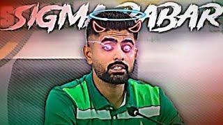 Sigma Babar  • Sigma Reply edit  • Babar azam edit  || King 468