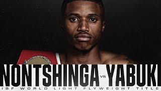 Sivenathi Nontshinga Vs Masamichi Yabuki (IBF World Title) Live Stream