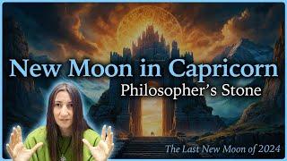 New Moon in Capricorn - The Last New Moon of 2024 - Moon Omens