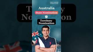  Australia PR Visa difference Explained! State 190 Vs Territory 491 Nomination #immigration #visa