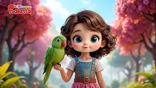 Parrot oh! Parrot | English Nursery Rhymes for Children | Galatta Kids | Parrot Song | Bird rhymes