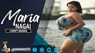 Maria Nagai Japanese  LARGE SIZE CURVY Plussize Model Latest Fashion, Bio & info 2024