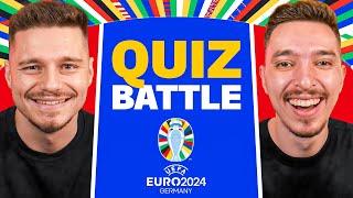 INTREBARILE DEVIN DIN CE IN CE MAI GRELE IN EURO 2024 QUIZ BATTLE THEO VS ANDU !!!