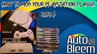 How to : Mod a PlayStation Classic to play any PS1 game #Mod #PS5 #autobleem #psclassic #howto