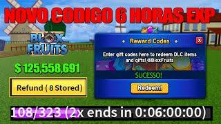 NOVO CÓDIGO + 29 CÓDIGOS DE EXP BELI E RESET DO BLOX FRUITS - blox fruit codes