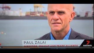 Channel 7 Evan Batten interviews Paul Zalai FTA APSA