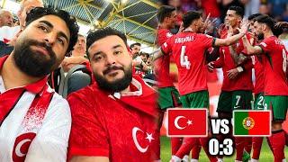 Bittere Niederlage!  TÜRKEI vs PORTUGAL 0:3 LIVE aus dem STADION