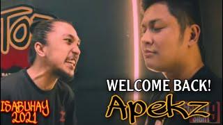 Welcome Back Apekz! ISABUHAY 2021 Apekz VS Bagsik Battle Highlights | Fliptop Battles