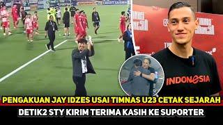 SELURUH PUNGGAWA SENIOR TERHARU! Jay Idzes banggakan perjuangan Timnas U23~STY Perjuangan Suporter