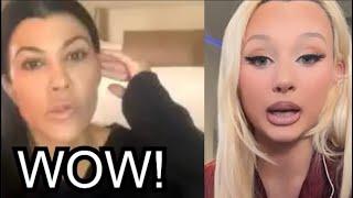 Kourtney Kardashian sends a MESSAGE to Alabama Barker!!!!! (She's DONE with Bhad Bhabie Drama!?)