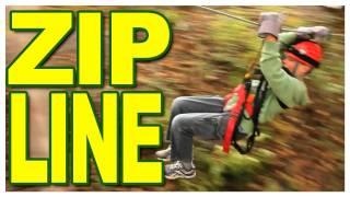 Zip Lining at Long Point Eco Adventures