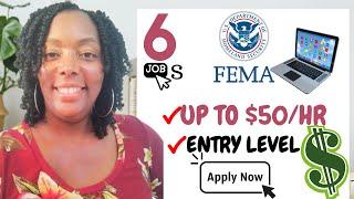 FEMA is hiring! Paid Training, Flexible Part & Full Time WFH Jobs