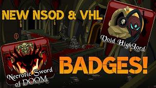 =AQW= How to get the Necrotic Sword of Doom and Void Highlord Char Page Badges!