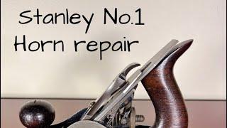 Repairing a Horn on a Stanley No.1 plane