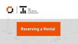 Reserving a Rental in the EquipmentShare Mobile App