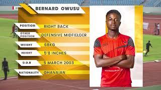 DS FOOTBALL WONDERKIDS : BENARD OWUSU