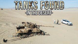 Abandoned TANKS in the DESERT | URBEX