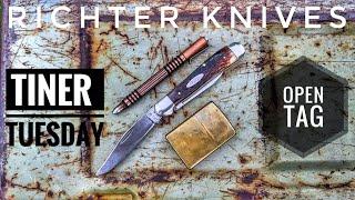 Richter Knives 135 TINER TUESDAY! (Open Tag)