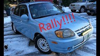 Turning a cheap commuter car into a rally car