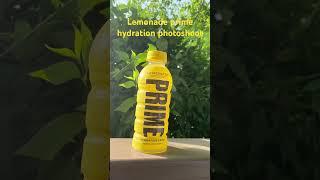 #prime #lemonade #hydration #photoshoot