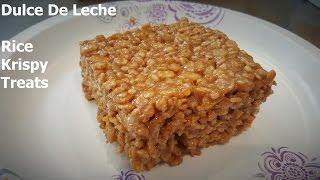 Sous Vide Dulce De Leche Rice Krispy Treats