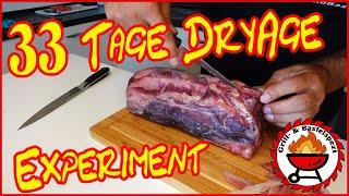 33 Tage DryAge Experiment, selber dry agen, Top oder Flop